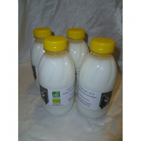 Lait d'ânesse bio -  2L