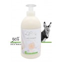 Format familial : Lait corporel sans parfum 50% LAIT D'ANESSE - 500ml