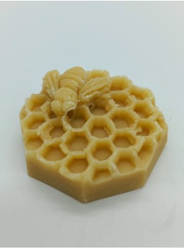 SAVON NID D'ABEILLE - MIEL / 20% LAIT D'ANESSE - 30G