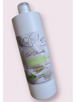 Gel douche naturel - 40% lait d'ânesse - parfum thé vert 500ml