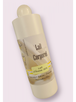 Lait Corporel - Tiaré anei - 50% lait d'ânesse - 500ml