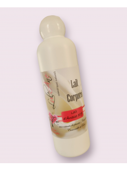 lait corporel au lait d'anesse