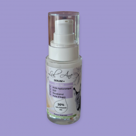 SERUM+ Anti-âge - 30% lait d'ânesse