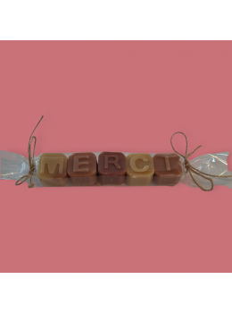 SAVON LETTRE MERCI