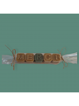 SAVON LETTRE MERCI - MONOI