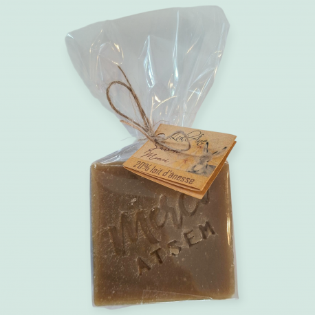 Savon carré "Merci atsem" 100g