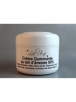 Crème gommante - 150ml - 50% lait d'ânesse