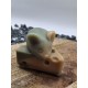 Savon souris + fromage - 20% lait d'ânesse - monoï