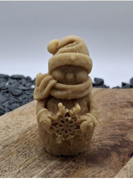 Savon bonhomme de neige 3D - 85g - miel