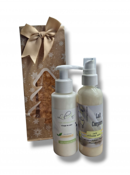 Sachet Noël - Lait corporel & lait démaquillant - 100ml