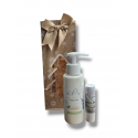 SACHET NOEL - DEMAQUILLANT (au choix) + BAUME A LEVRES