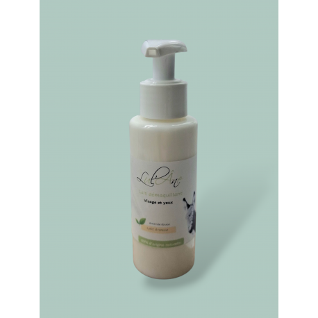 lait démaquillant au lait d'ânesse bio