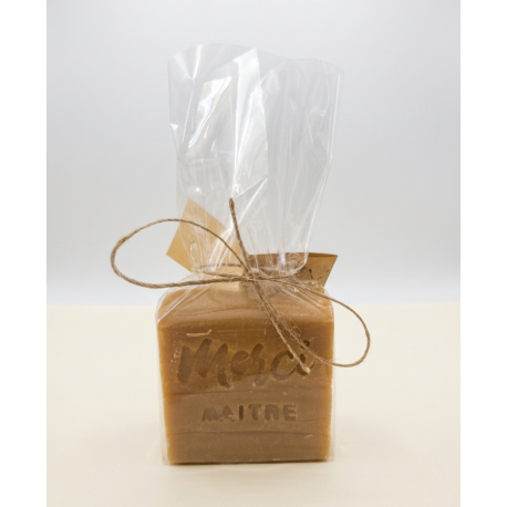 Savon carré "Merci Maitre" 100g